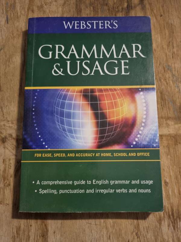 Webster`s Grammar Usage
