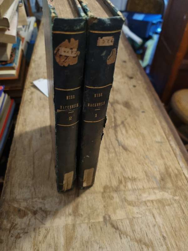 Miss Mackenzie Novel by Anthony Trollope - Dutch translation (all 2 vol.) BONUS - Free antique book!