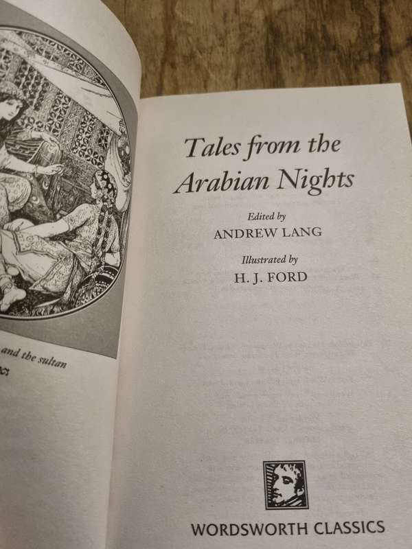 Tales from the Arabian Nights - Edited by Andrew Lang! Wordsworth Classics