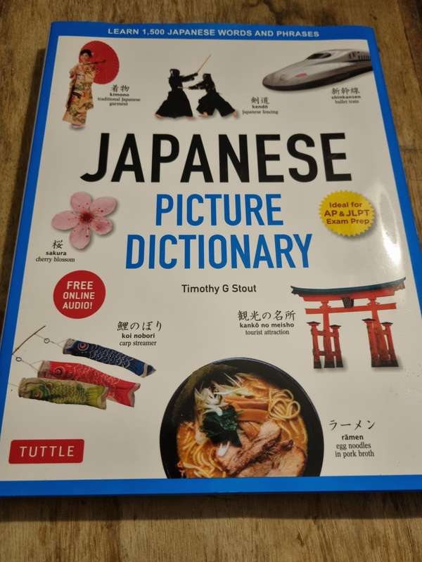 Japanese Picture Dictionary - Large hardcover