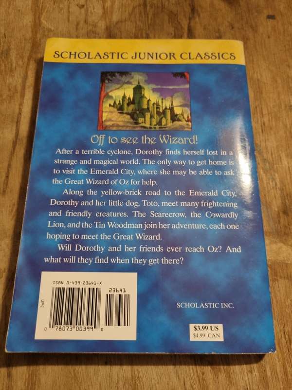 The Wizard of Oz - Scholastic Junior Classics!