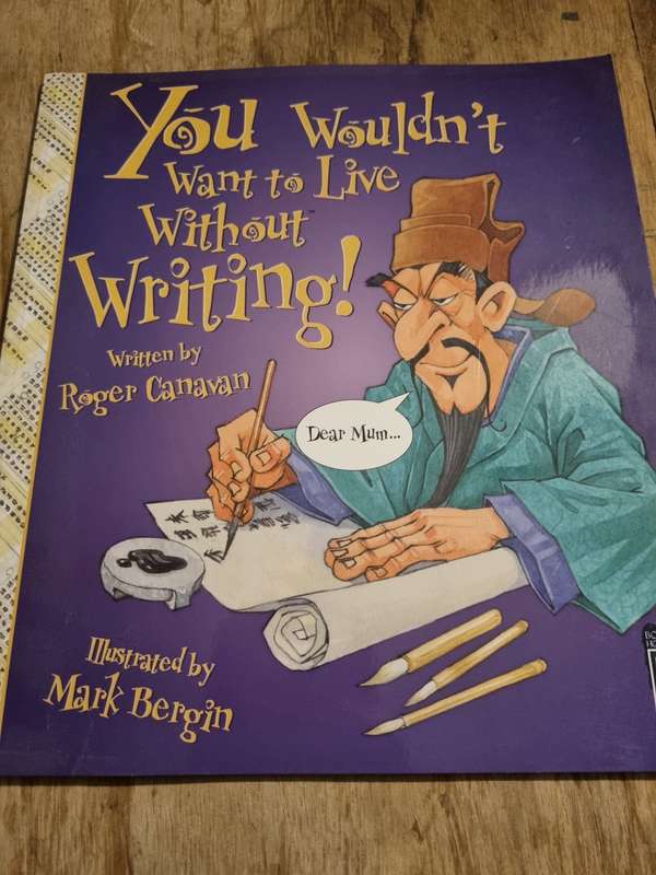 Learn about writing - Children`s book