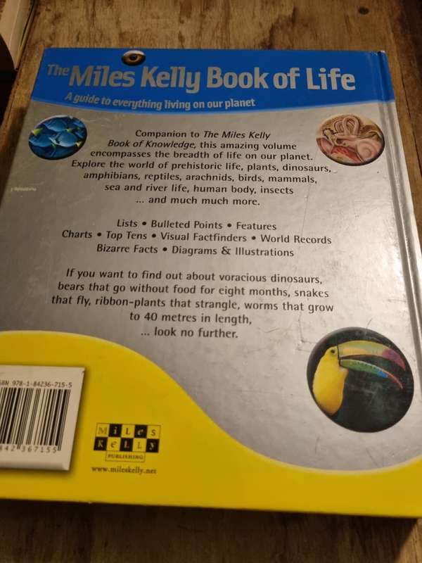 The Book of Life - Miles Kelly Guide to Everything. Large Hardcover.