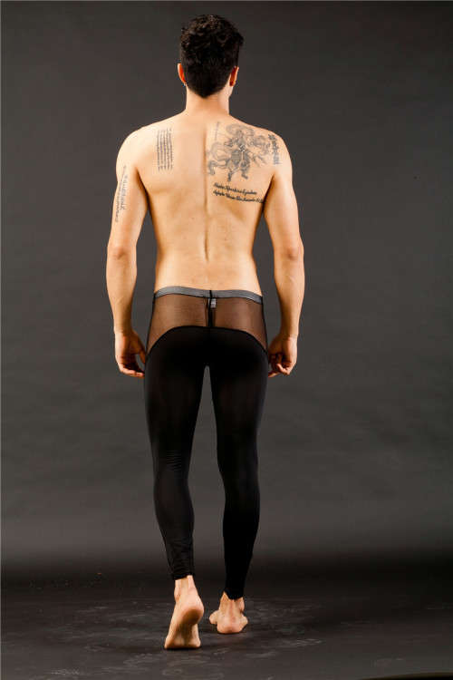 1004-CKU BLACK  MENS UNDERWEAR