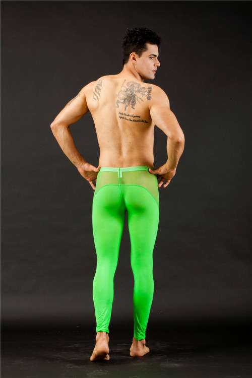 1004-CKU GREEN  MENS UNDERWEAR