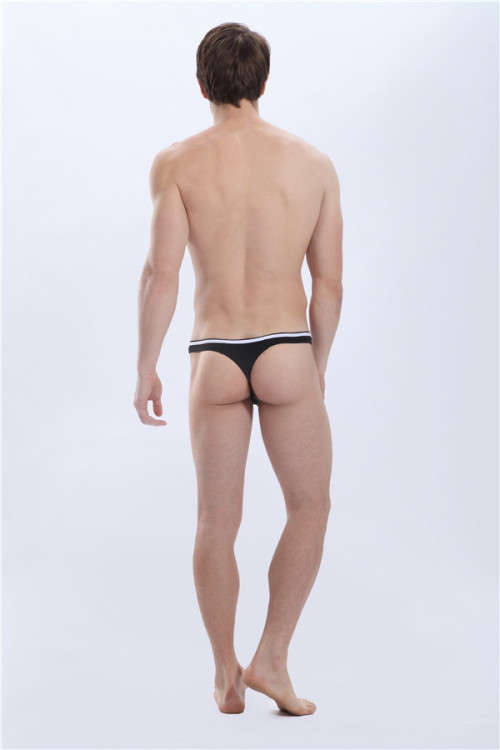 4001-DK BLACK MENS UNDERWEAR