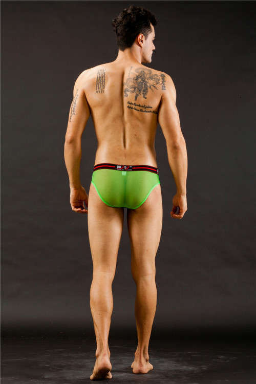 1004-SJ GREEN MENS UNDERWEAR