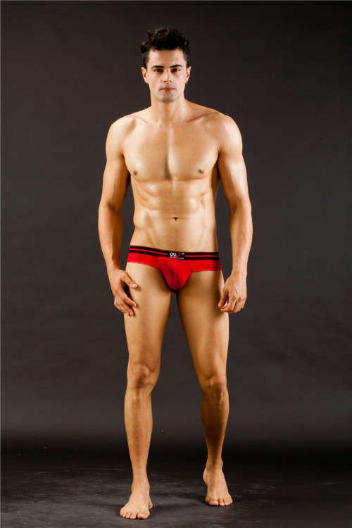 1004-SJ RED MENS UNDERWEAR