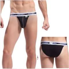 3004-DK Black  MENS UNDERWEAR