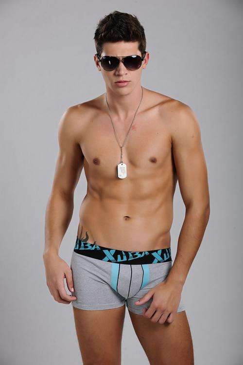 GREY BOXERS