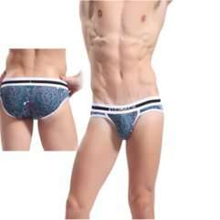 4005-SJ GREEN  MENS UNDERWEAR