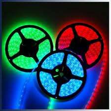 Flexi LED weather and waterproof light strip single colour - RED