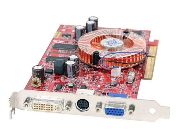 MSI RX9550-TD256 Radeon 9550 256MB 128-bit DDR AGP 4X/8X Video Card
