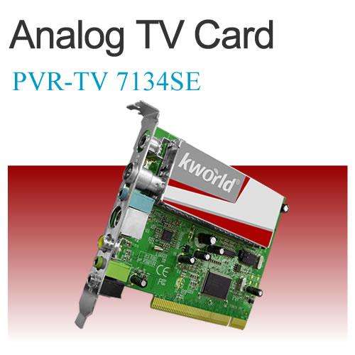 KWorld PCI Analog TV Card Lite (PVR-TV 7134SE)