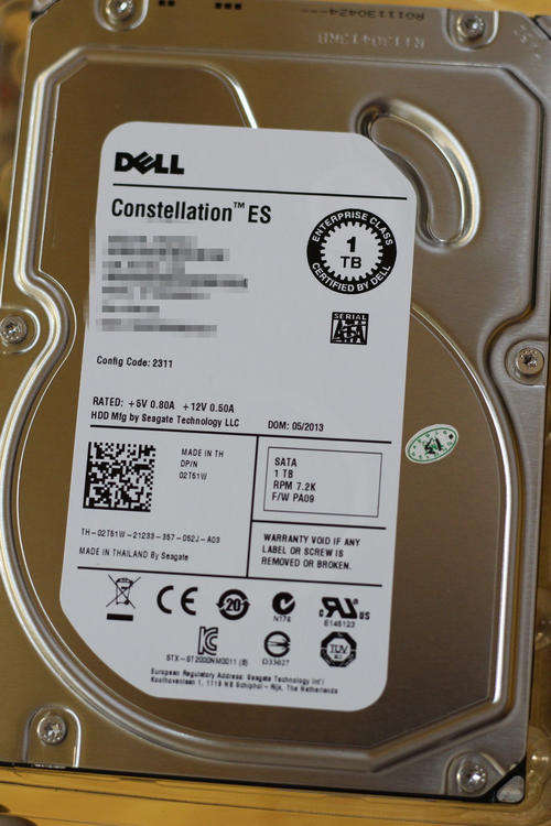 DELL 1TB HDD 7200RPM 3.5" SATA FREE Shipping