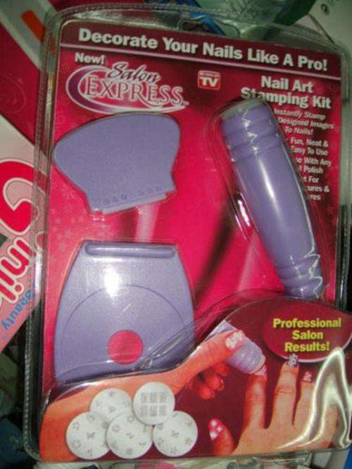 Professional Nail Art Stamping Kit