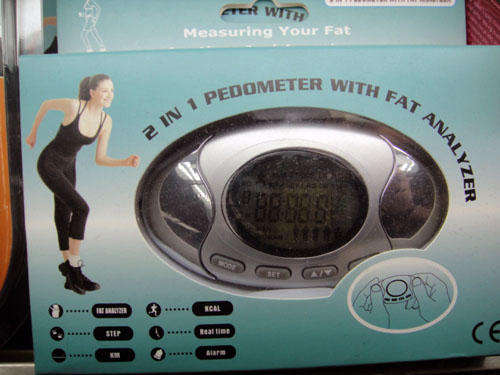 The Best Electronic Pedometer & Fat Analyzer On the market Today!!!
