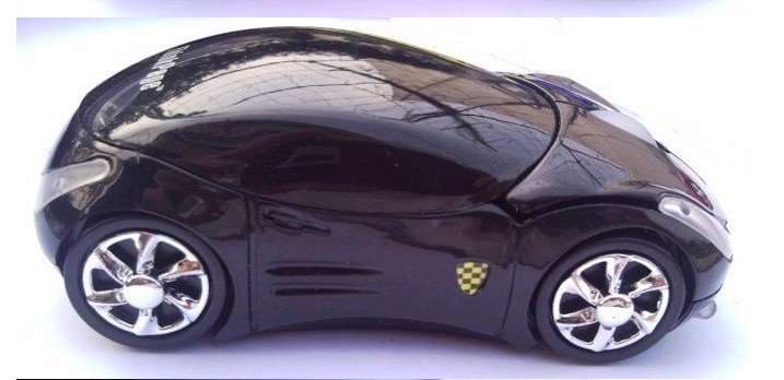 2.4 GHz Optical Wireless Sports Car Mouse