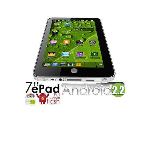 The Hottest Powerful 7 Inch Android 2.2 Tablet PC In Silver