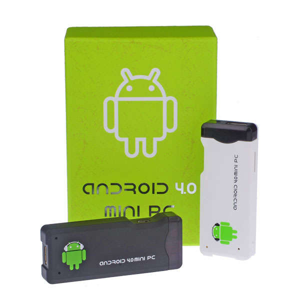 Mini PC MK802 II for Android 4.0 WIFI 4GB Google IPTV Smart TV Box 1GHz CPU 1GB DDR3- BW