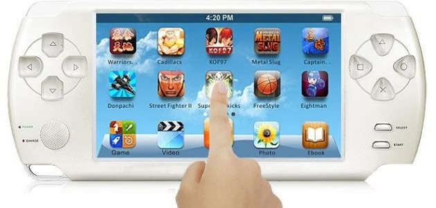 Top Of The Line - 4.3 inch GAME PLAYER MP3/MP4/MP5/ Multimedia Player Ebook TV (White)
