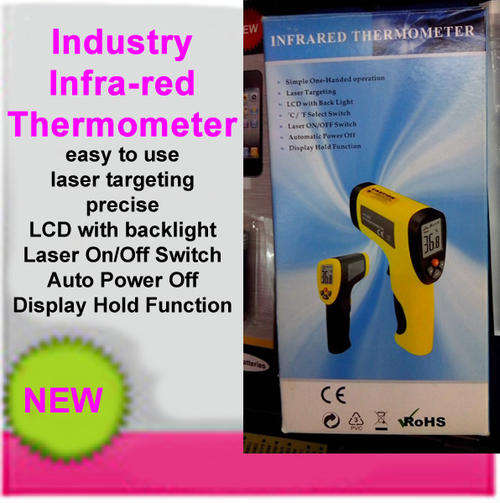 Technically Advanced Non-Contact IR Thermometer For Industry Use