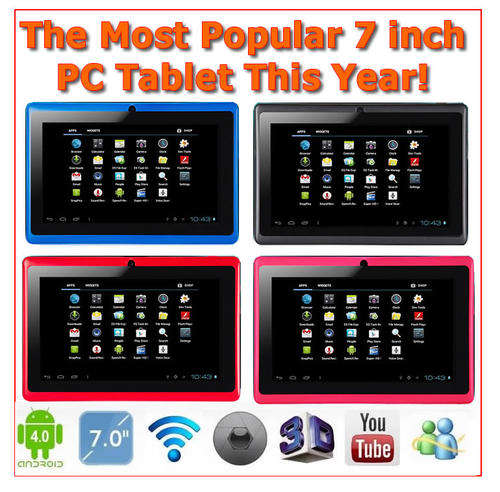 POWERFUL NEWEST 7" Android 4.0 PC Tablet BY EXPRESS MAIL