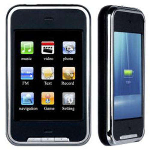 2.8 inch Digital touch screen MP3 mp4 FM raido video games ebook music player 4GB MP5 player