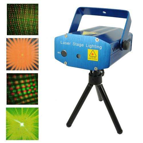 2 Color Mini Laser Stage Lighting System - Stars Will Be Everywhere