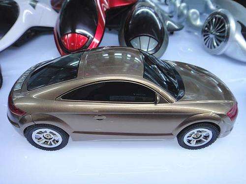 Sports Car MP3 Player  - gold