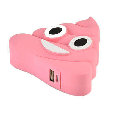 Emoji Powerbanks Unicorn POOP (Pink POOP) 2600mAh