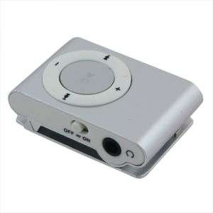 Mini MP3 Player - Silver Colour