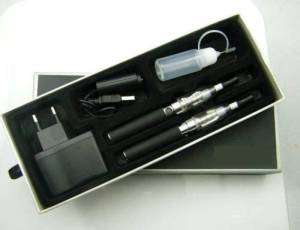 2Pcs, 1100mAh EGO-CE4 Black E Cigarette 1.6ml Multi Long Cotton Thread Atomizer