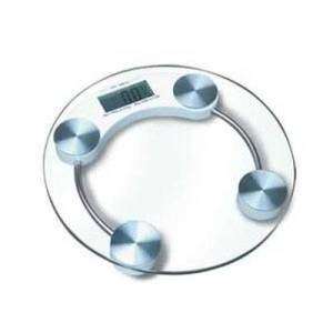 Round Digital Glass Bathroom Scale