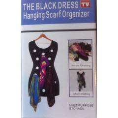 The Black Dress Hanging Scarf Organizer