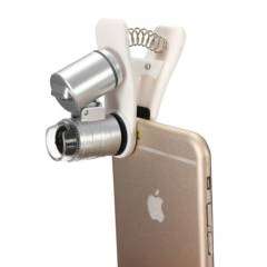 60x Zoom Mobile Phone Camera Lens with LED Light