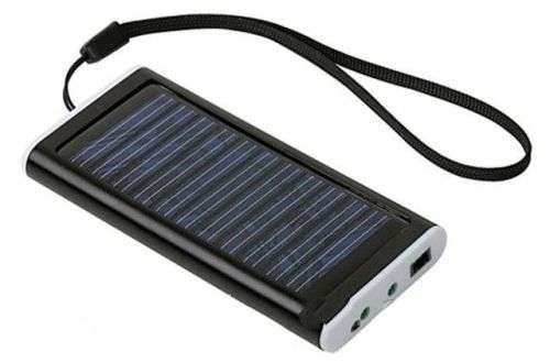 Portable Solar Charger for Mobile Phones, Digital Camera, PDA, MP3 & MP4
