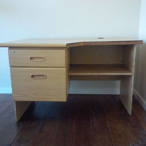 Wooden work desk