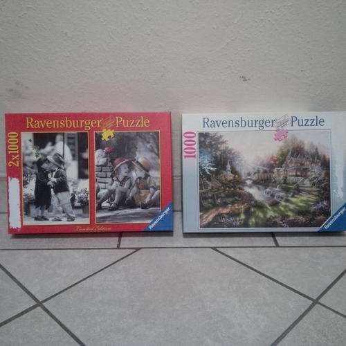 Ravensburger puzzles and others