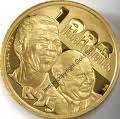 Mandela FW de Klerk Nobel Peace Price 1oz PROOF COIN!!!!