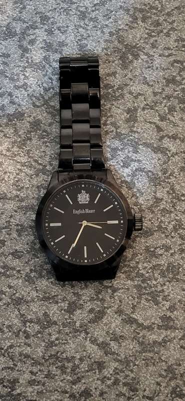 English blazer men`s watch