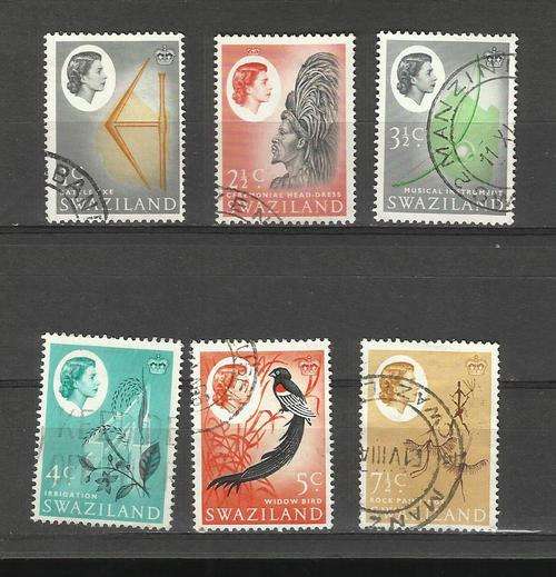 Swaziland. Part of set . Used slightly hinged