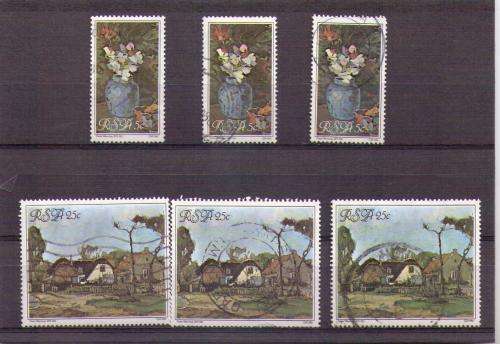 RSA. 3 Complete sets. Used not hinged