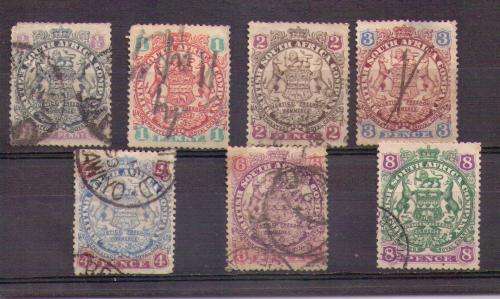 British South Africa Company. Part of set. Used/heavy hinged/rust. Don't bid to high