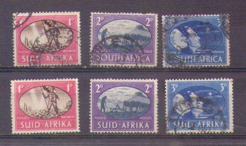 Union. 2 Complete sets. Used/hinged