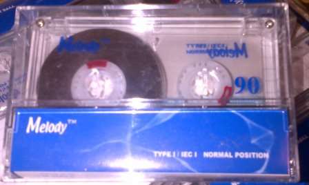 Brand new, unused, 90 minute Melody cassettes