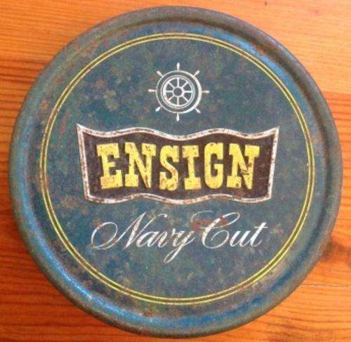 Ensign Navy Cut tobacco tin