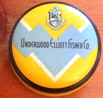 Small Underwood tin
