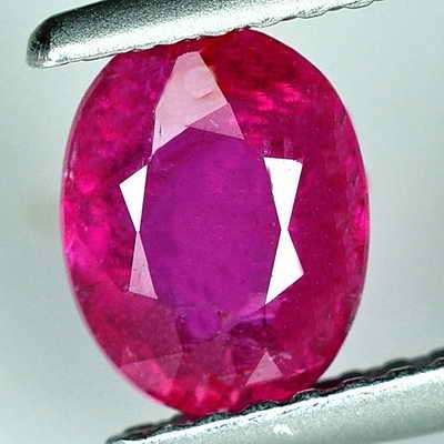 Rare 1.13ct unheated certified Tanzanian Ruby