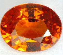 L@@K - 0.68 cts SPESSARTINE GARNET !!